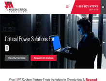 Tablet Screenshot of mcsups.com